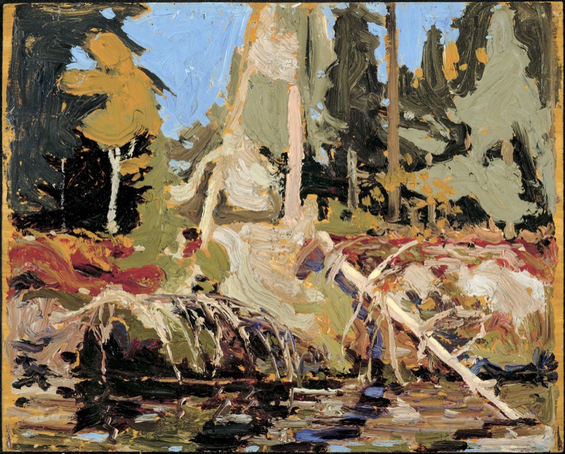 Early autumn in Algonquin Park パステル画 Early autumn in Algonquin Park パステル画 - メルカリ